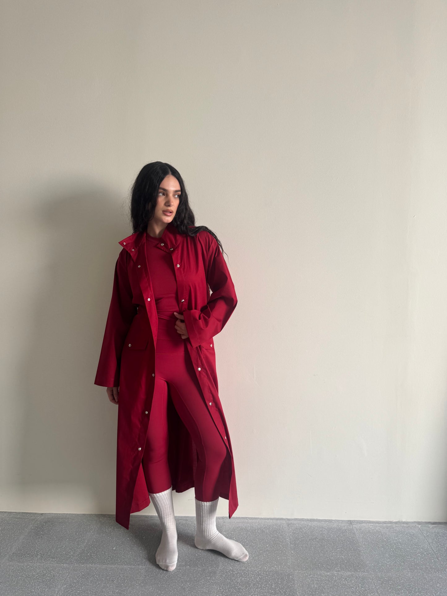 1 full set trench coat