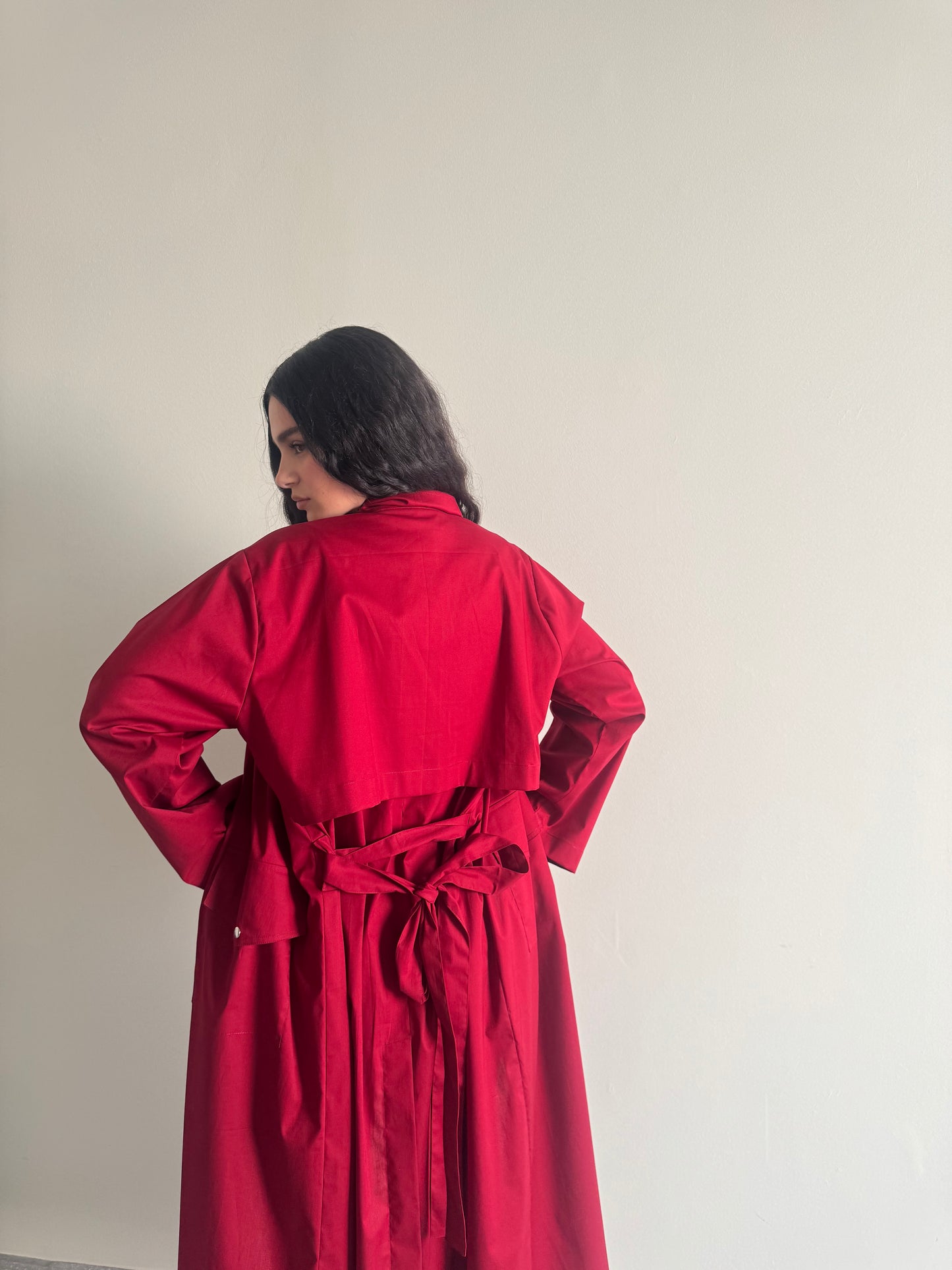 1 full set trench coat